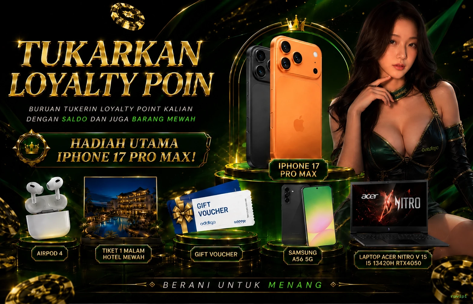 Ikon aplikasi rpvip1 resmi